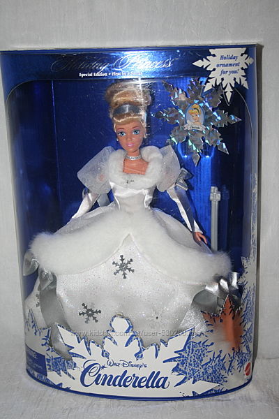 Коллекционная кукла Барби Золушка Дисней Barbie Holiday Princess Cinderella