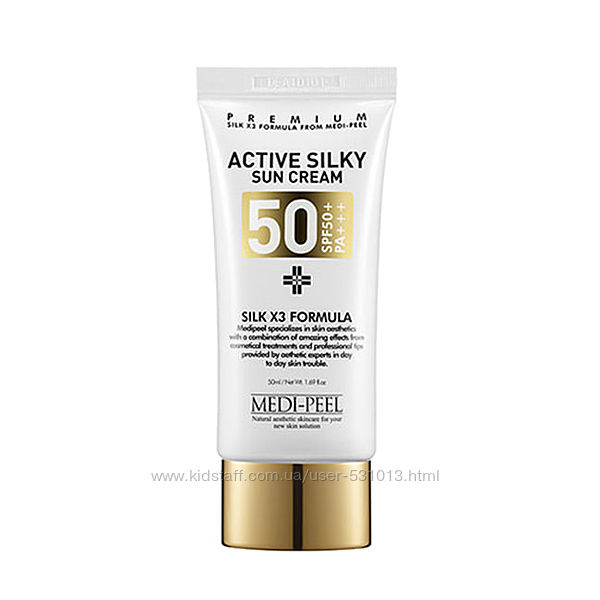 Солнцезащитный крем Medi peel Active Silky Sun Cream SPF 50PA
