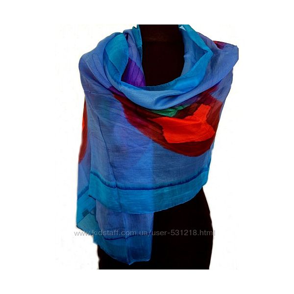 #1: Натурал. шелк_ИНДИГО