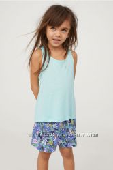 Отличный летний комплект майка с бабочкой и шорты на 4-6, 6-8 лет H&M