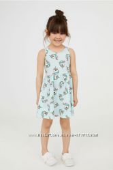 Красивый детский хлопковый сарафан платье на 4-6  лет H&M