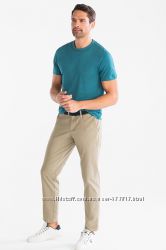 Отличные мужские хлопковые штаны Чиносы Slim fit C&A р. 56 кунда 