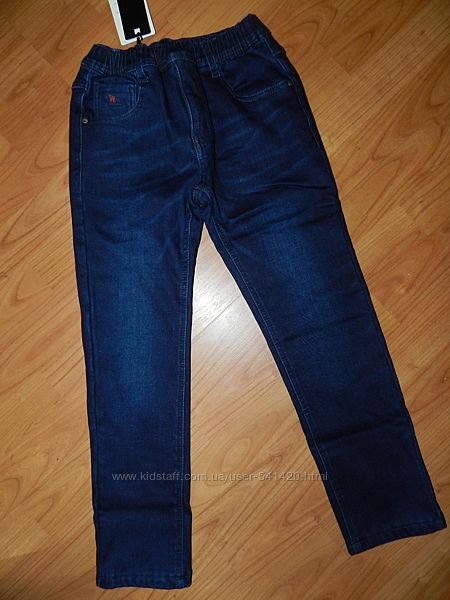Джинсы на флисе для мальчиков. На 4 роки