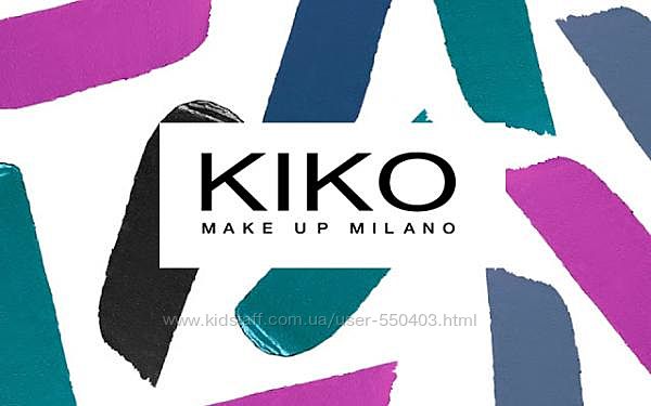 Замовлення з сайту KIKO Італія, Іспанія, Німеччина, США, Англія 
