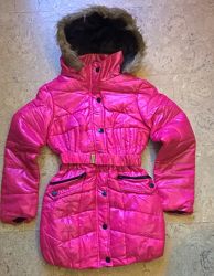 Новое лаковое пальто длинная куртка для девочки 10-16 лет Collins