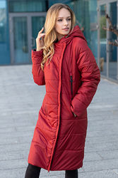 Женская длинная куртка демисезонная Пандора -размеры 46-56 Новинка 