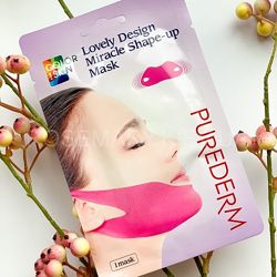 Маска-бандаж для подбородка Purederm Lovely Design Miracle Shape-Up Mask