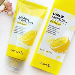 Лимонная пилинг-скатка для лица Secret Key Lemon Sparkling Peeling Gel