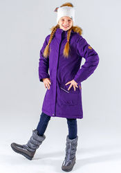 Зимняя куртка Huppa Mona 146-152 см 10-12 лет Хуппа удлиненная пальто парка