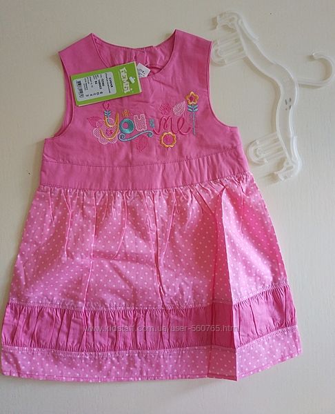 Платье для девочки Бемби 86-92 размер 1,5-2 года летний сарафан