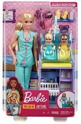 Кукла Барби педиатр с малышами Barbie Baby Doctor GKH23 оригинал