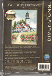 Набор для вышивания крестом Dimensions 65057 Маяк Scenic Lighthouse 