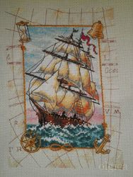 Набор для вышивания крестом Dimensions 6847 Voyage at Sea