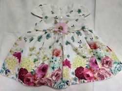 Нарядное платье Picola baby, Турция р-р 12 М на р 62-80 см 