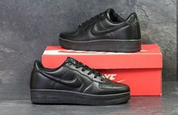 Мужские кроссовки Nike Air Force черные н