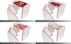  Комплект Додо/dodo детский стол стул В Наличии Бесплатная доставка 
