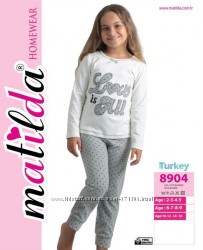 Пижамы для девочек производства Турции - Матильда