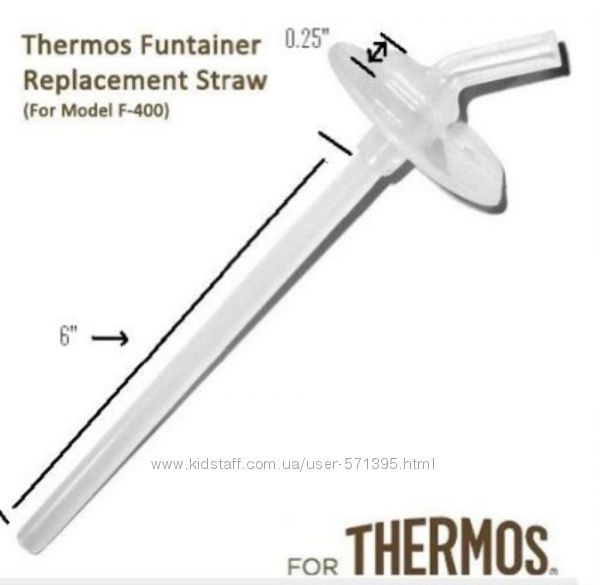 Трубочка для термосу Thermos Foogo - змінні трубочки до дитячих термопляшок