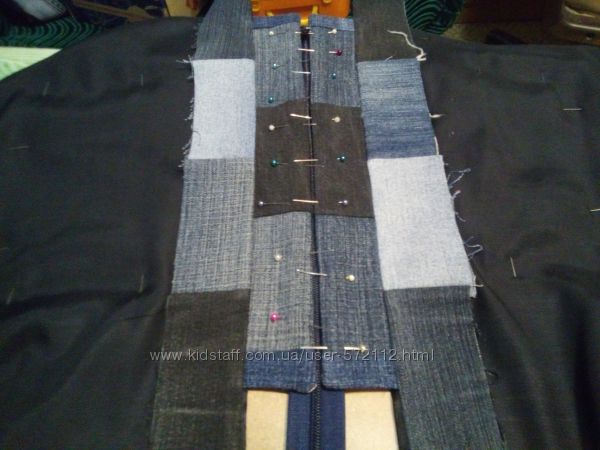 Сумка джинсовая