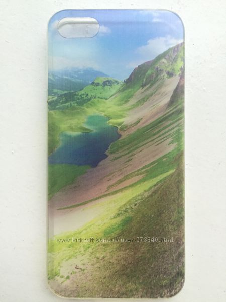 Акция яркие силиконовые 3d чехлы на iphone 5 5s прозрачные с рисунком