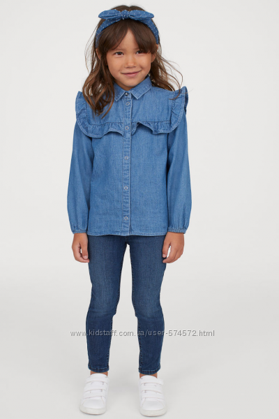 Новые джинсы и джеггинсы H&M на девочек