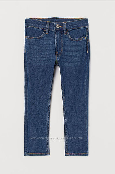 Новые джинсы H&M на мальчиков 4-8 лет