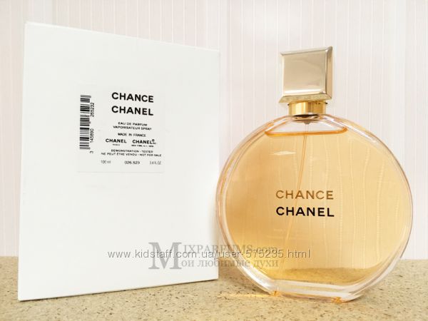 Оригинал Chanel Chance Eau De Parfum edp 100 ml w TESTER Парфюмированная