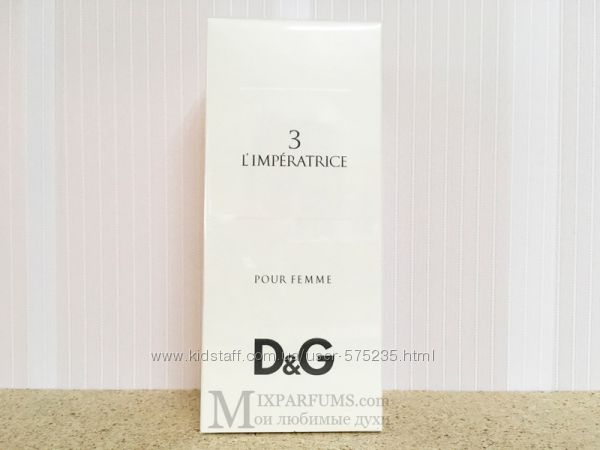 Оригинал Dolce Gabbana DG Anthology L Imperatrice 3 edt 100 ml w Туалетная