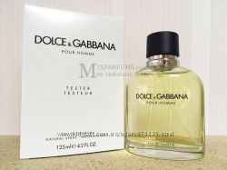 Оригинал Dolce Gabbana Dolce Gabbana Pour Homme 2012 edt 125 ml m TESTER
