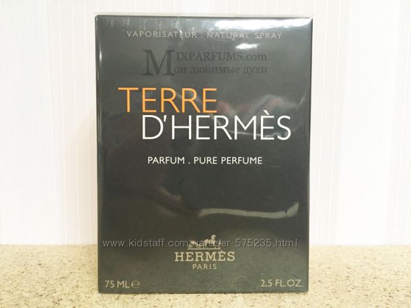 Оригинал Hermes Terre D Hermes Parfum edp 75 ml m Парфюмированная Мужская