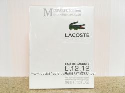 Оригинал Lacoste L. 12. 12 White Blanc edt 100 ml m Туалетная Мужская