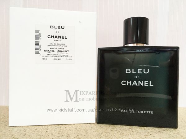 Оригинал Chanel Bleu De Chanel edt 100 ml m TESTER Туалетная Мужская