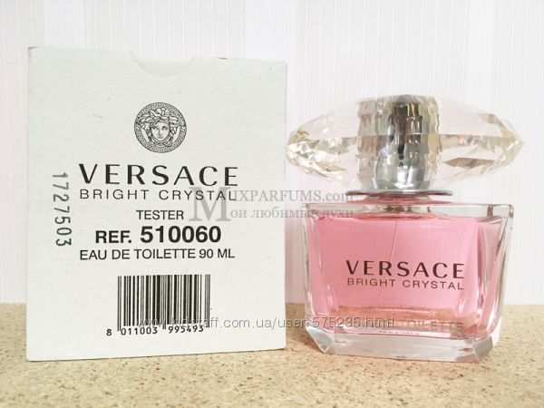 Оригинал Versace Bright Crystal edt 90 ml w TESTER Туалетная Женская