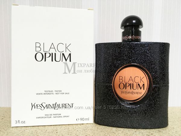 Оригинал Yves Saint Laurent Black Opium edp 90 ml w TESTER Парфюмированная