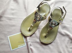 Сандалии 7р michael kors Miley Metallic Jelly Sandal