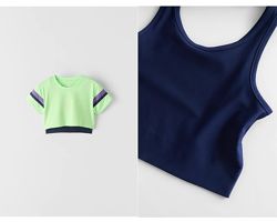 Спорт топ 2в1 Zara  8-9, 9-10р