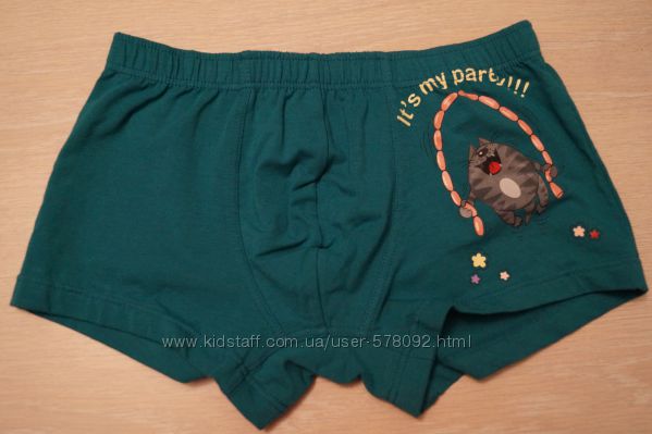 Подростковые трусики-шортики и боксеры