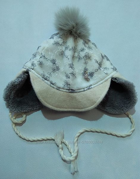 Тепла шапка Trestelle для дівчинки р. 52