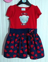 Червоно-синя сукня George р.1,5-2 роки 