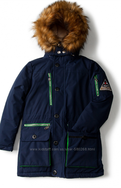 Зимняя куртка -парка для мальчика Anernuo р. 150