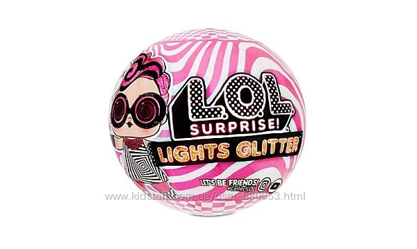 Куколка Lol surprise Lights Glitter
