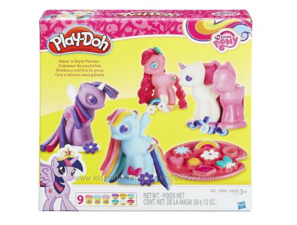 Набор пластилина Play-Doh My Little Pony Make &acuten Style Ponies