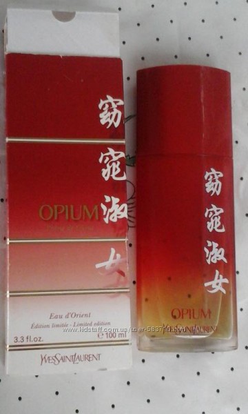 Opium pour Femme Poesie de Chine Yves Saint Laurent YSL 100 мл. Лимитка