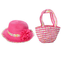 детский комплект сумочка и шляпа 11538 разные