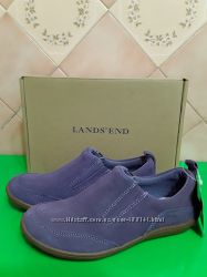 Lands End замшевые туфли размер 34 