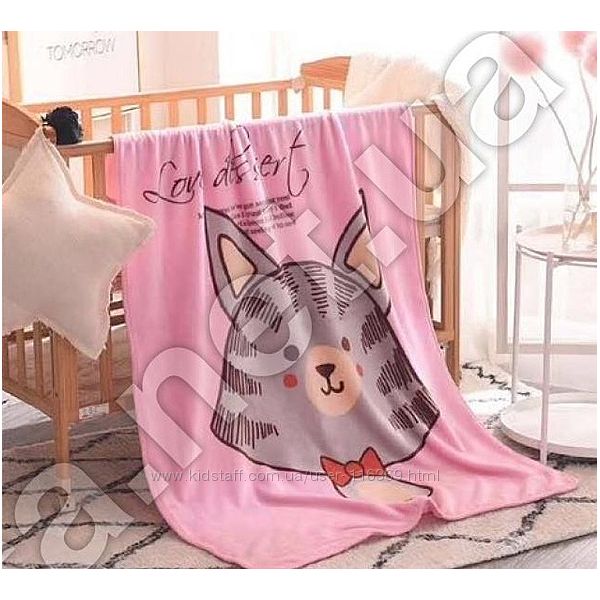 детский плед очень мягкий