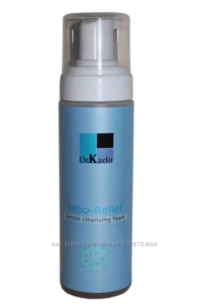 Очищающая пенка для жирной кожи Sebo-Relief Dr. Kadir