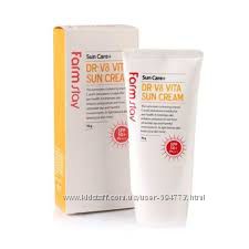 Витаминный солнцезащитный крем FarmStay DR-V8 Vita Sun Cream SPF50 