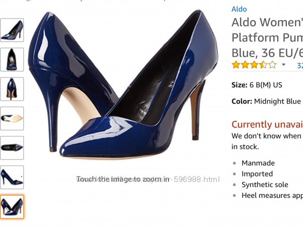 Туфли Aldo 37 размер