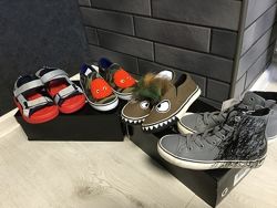 Детская обувь- кеды и мокасины  для мальчика